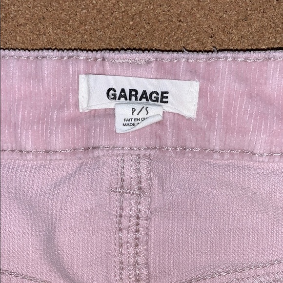 Pink corduroy mini skirt - Picture 3 of 5